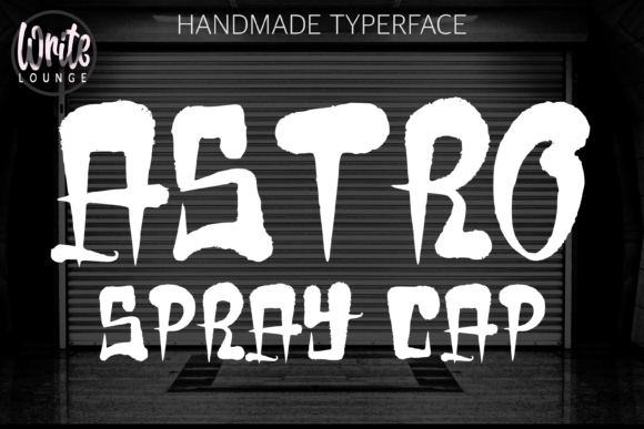Astro Spray Cap Font