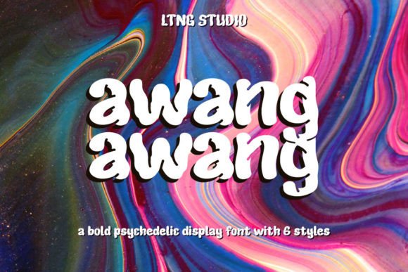 Awang-awang: A Bold Display Font