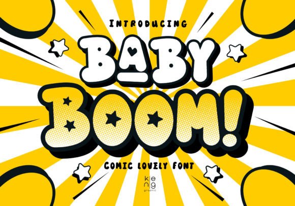 Baby Boom Font for Bold Branding