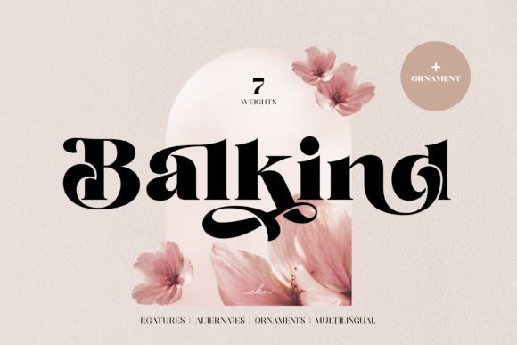 Balkind Font: Elegant & Minimalist