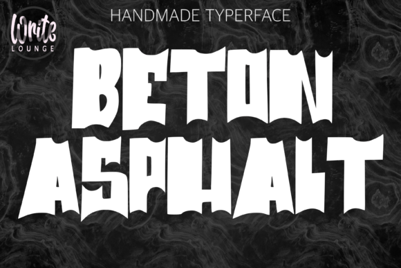 Beton Asphalt Font Review