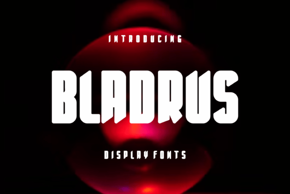 Bladrus Font: Modern Typography for Creative Makers