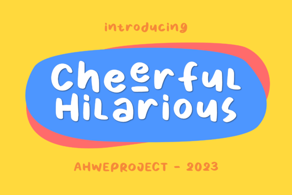 Cheerful Hilarious Font for Web Design