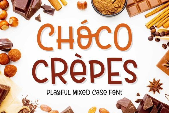 Choco Crepes Font for Web Design