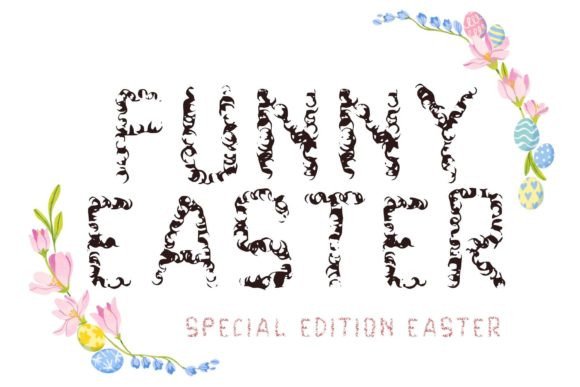 Funny Easter Font for Creative Campaigns