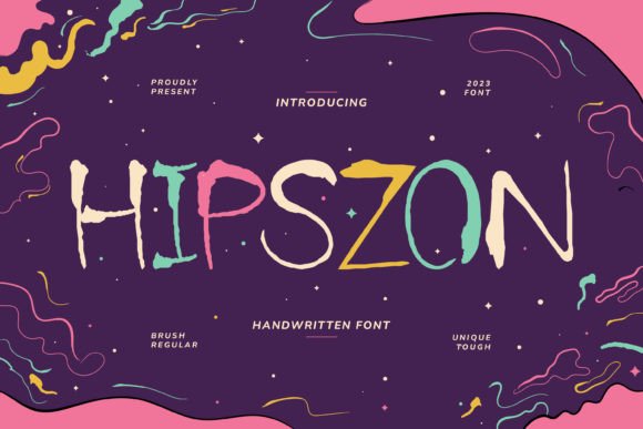 Hipszon Font for Playful Design