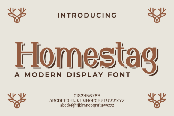 Homestag Font for Business Branding