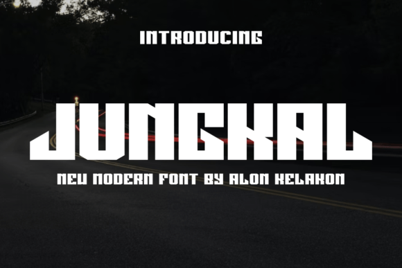 Jungkal Font for Creative Design