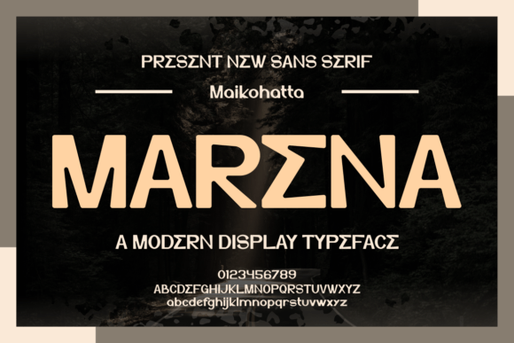 Marena Font for Creative Projects