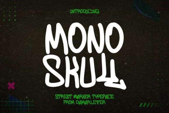 Monoskull: A Chic Font for Editorial Design