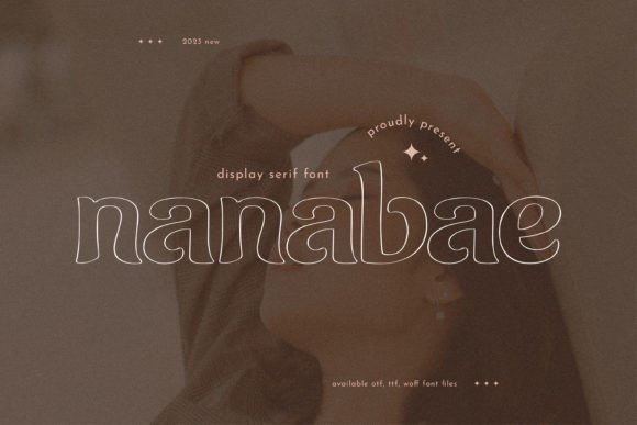 Nanabae: A Vintage Display Font for Timeless Branding