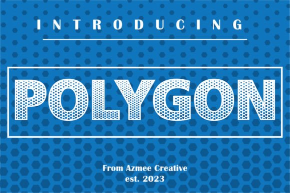Polygon: A Bold Display Font