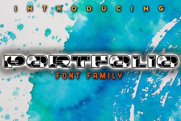 Portfolio Font for Branding Projects