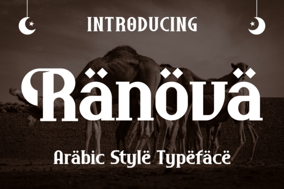 Ranova: A Bold Display Font for Digital Marketing