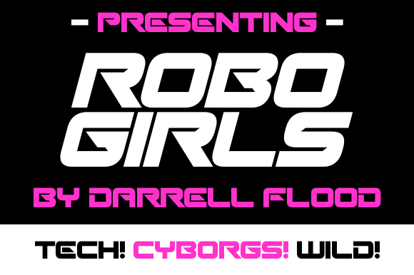 Robo Girls Font for Bold Branding