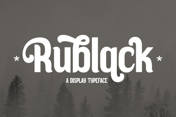 Rublack Font for Elegant Branding