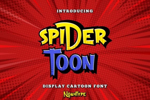 Spider Toon Font for Bold Campaigns