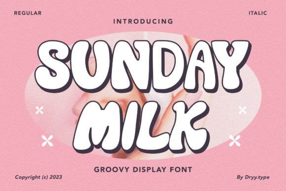 Sunday Milk Font for Bold Branding