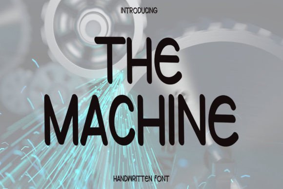 The Machine Font for Creative Design