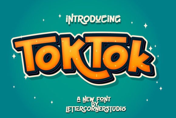 Toktok: A Bold Font for Business Branding