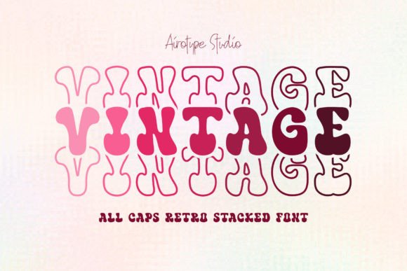 Vintage Stacked Font Review