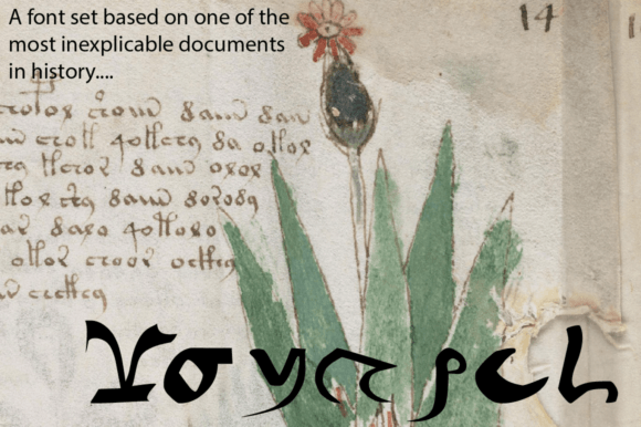 Voynich - Etched Font
